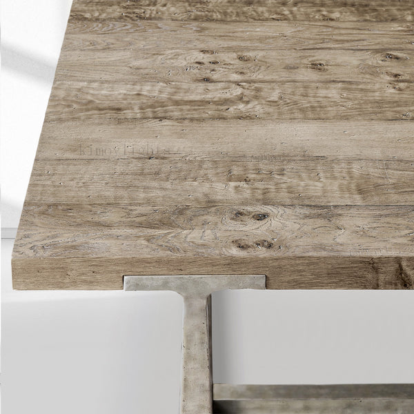 T-Brace Extension Dining Table