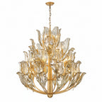 Brindisi Modern Glass Chandelier