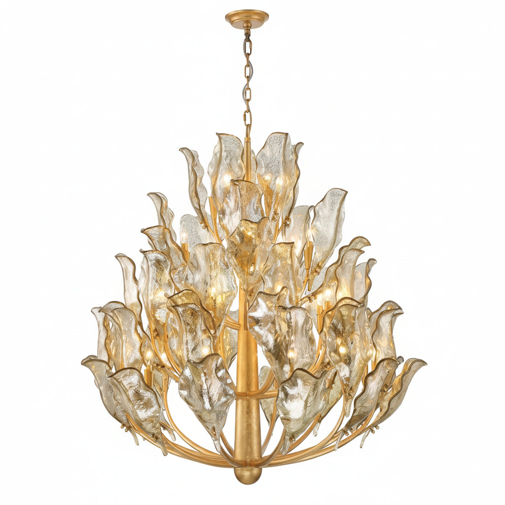 Brindisi Modern Glass Chandelier