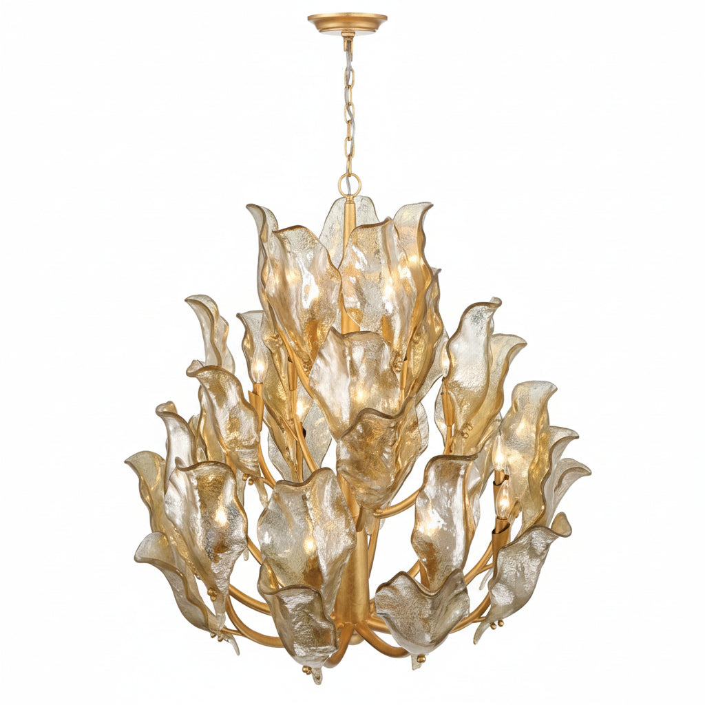 Brindisi Modern Glass Chandelier