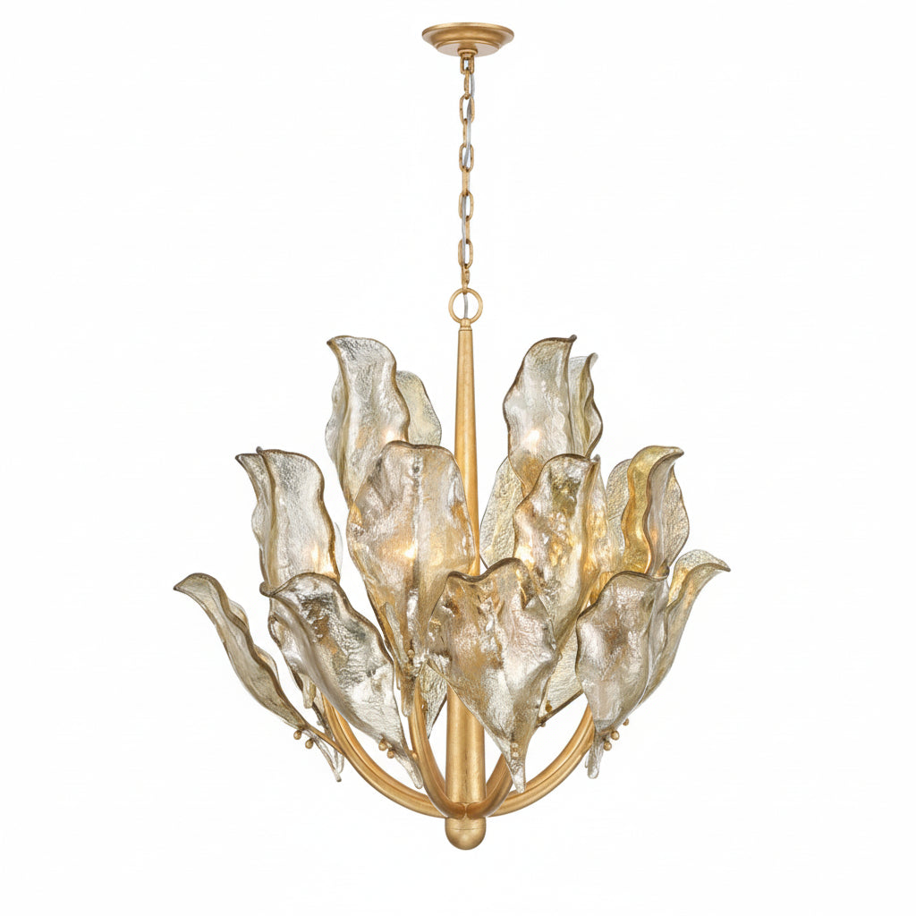 Brindisi Modern Glass Chandelier