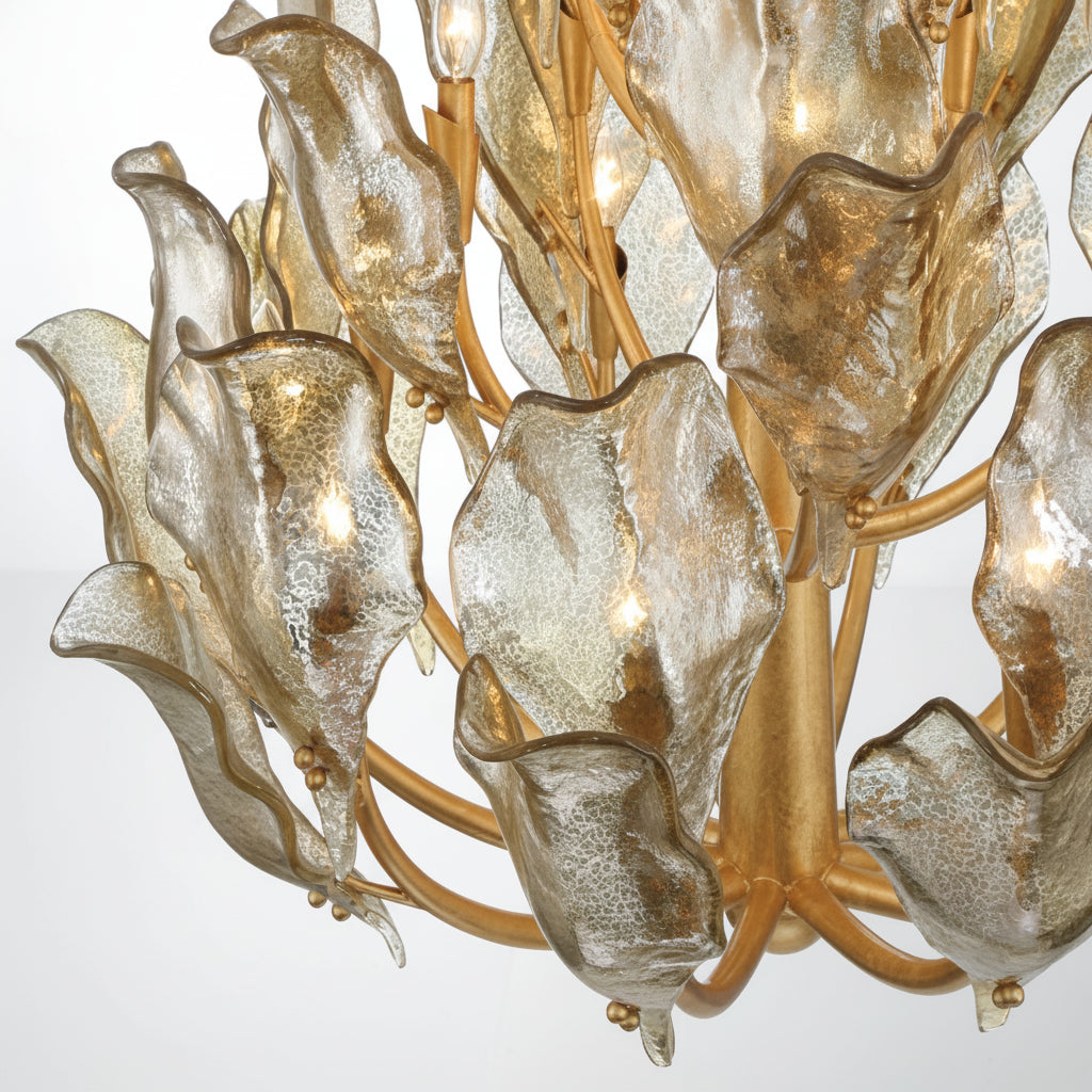 Brindisi Modern Glass Chandelier
