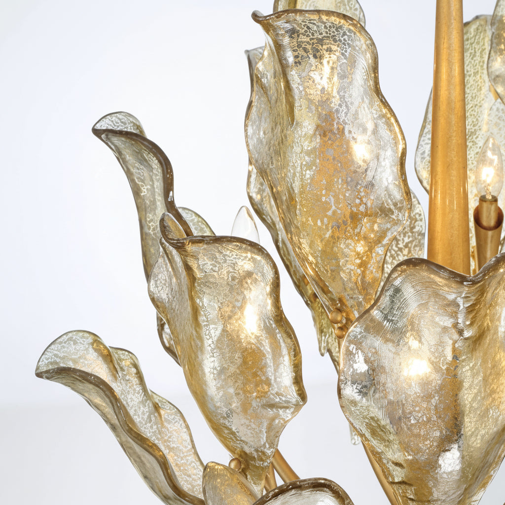 Brindisi Modern Glass Chandelier