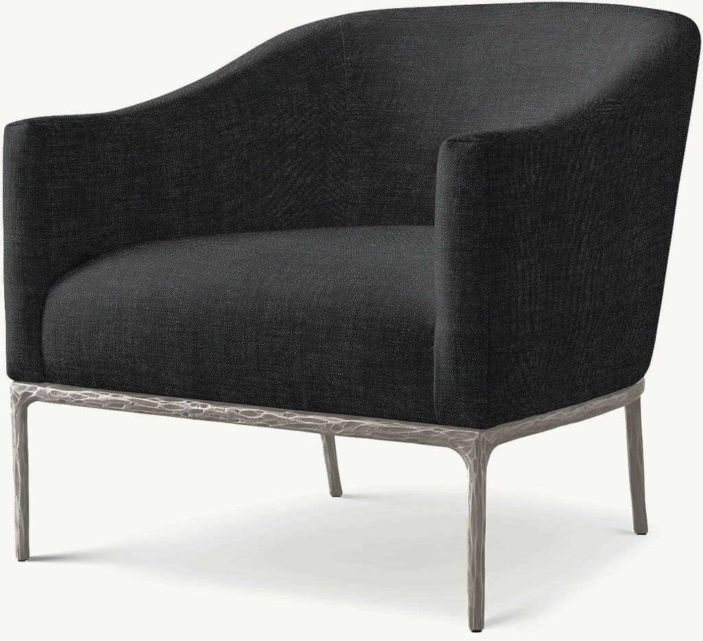 Thadeus Barrelback Slope Arm Chair