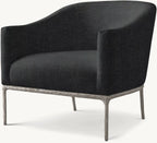 Thadeus Barrelback Slope Arm Chair