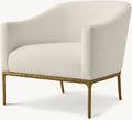 Thadeus Barrelback Slope Arm Chair