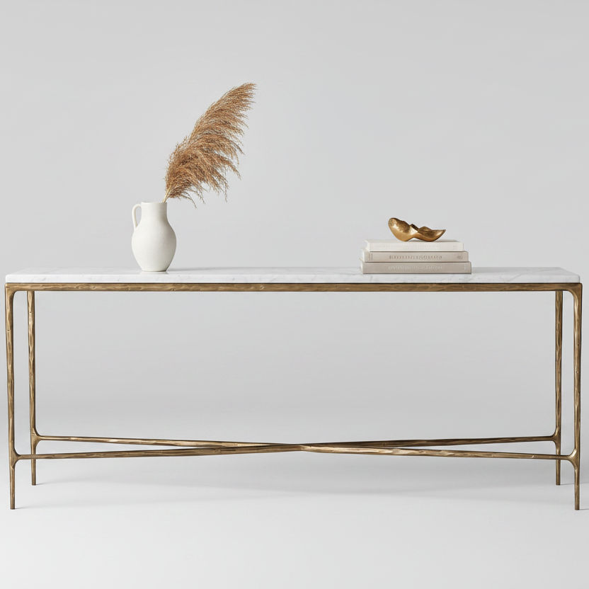 Thadeus Marble Console Table