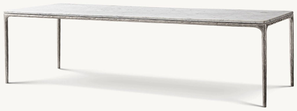 Thadeus Marble Rectangular Dining Table
