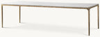 Thadeus Marble Rectangular Dining Table