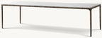 Thadeus Marble Rectangular Dining Table