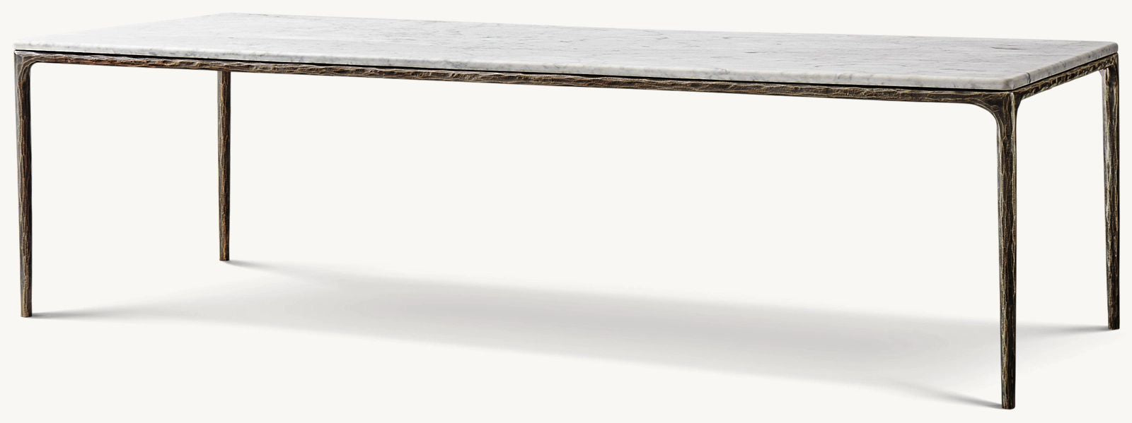 Thadeus Marble Rectangular Dining Table