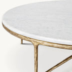 Thadeus Marble Round Coffee Table