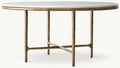 Thadeus Marble Round Dining Table