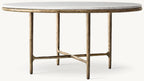 Thadeus Marble Round Dining Table