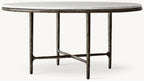 Thadeus Marble Round Dining Table