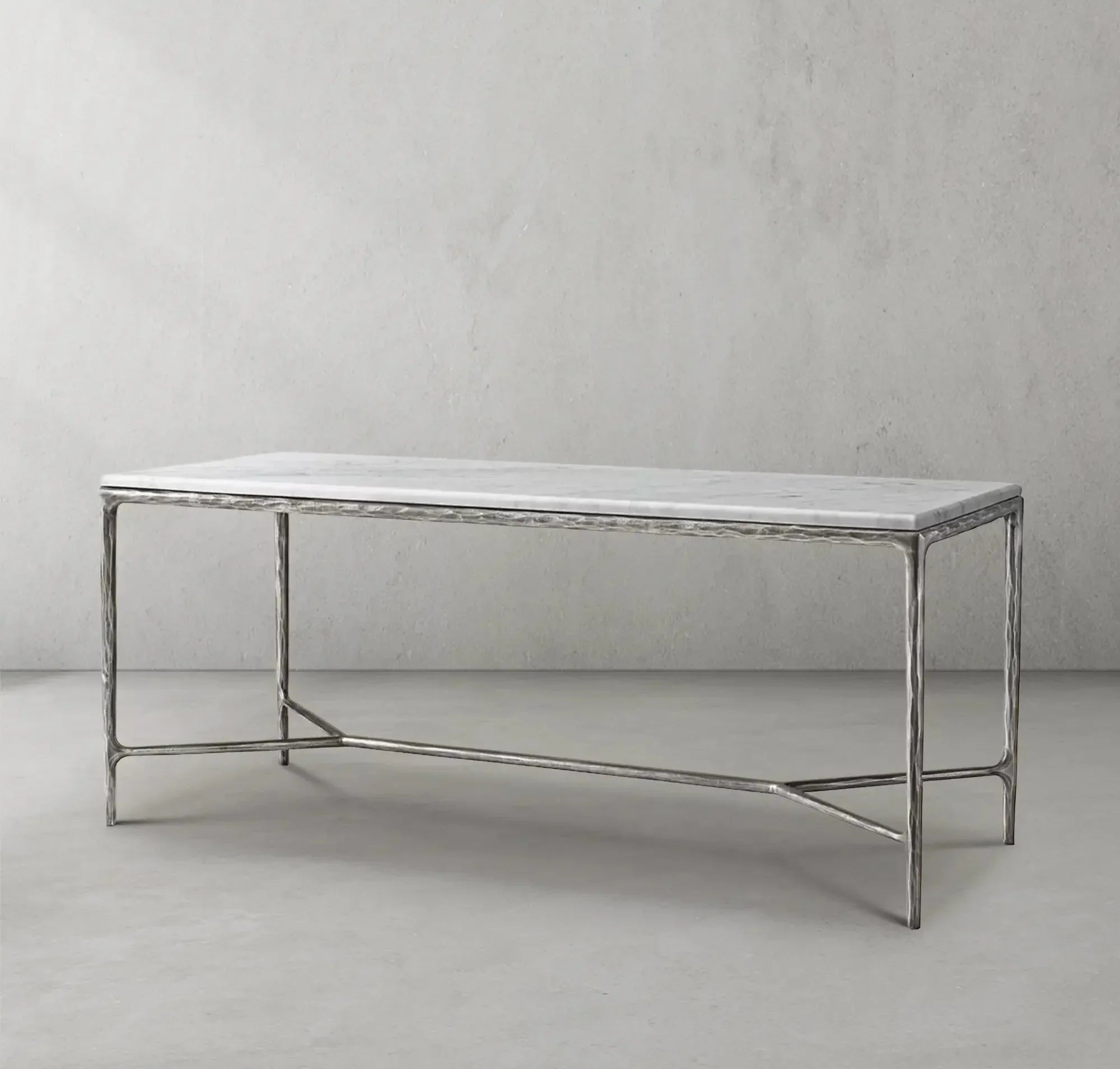 Thaddeus Rectangle Marble Desk