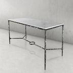 Thaddeus Rectangle Marble Desk