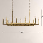 Thara Linear Chandelier 54”