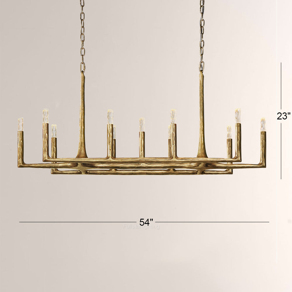 Thara Linear Chandelier 54”