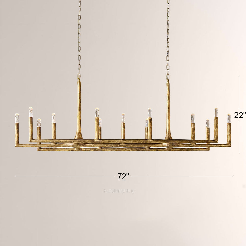 Thara Linear Chandelier 72”