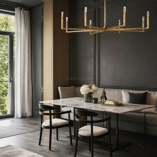 Thadeus Round  Living Room Chandelier 60”
