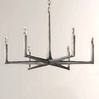 Thaddeus Round Chandelier 36'', Upscale Lighting Fixtures