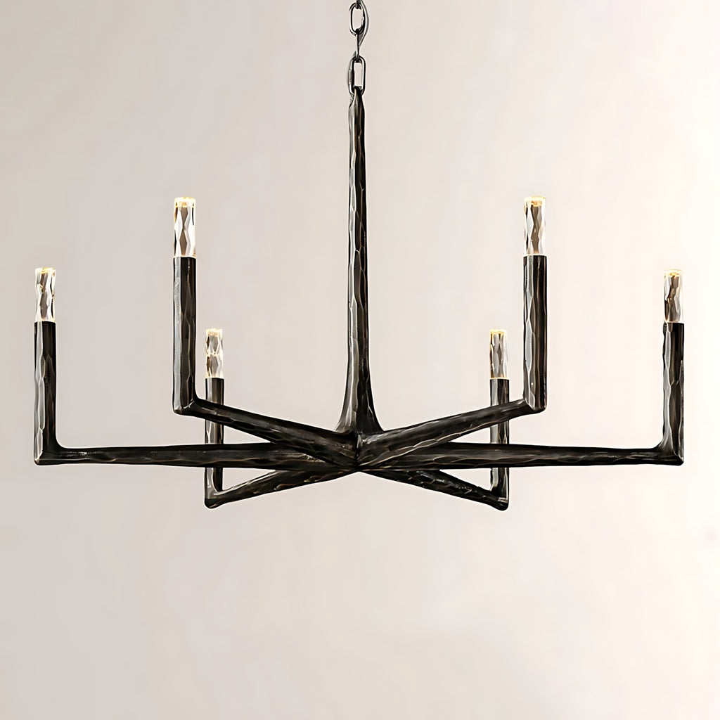 Thaddeus Round Chandelier 36'', Upscale Lighting Fixtures