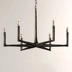 Thaddeus Round Chandelier 36'', Upscale Lighting Fixtures