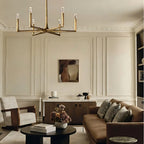 Thaddeus Round Chandelier 36'', Upscale Lighting Fixtures