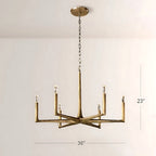 Thaddeus Round Chandelier 48'', Upscale Lighting Fixtures