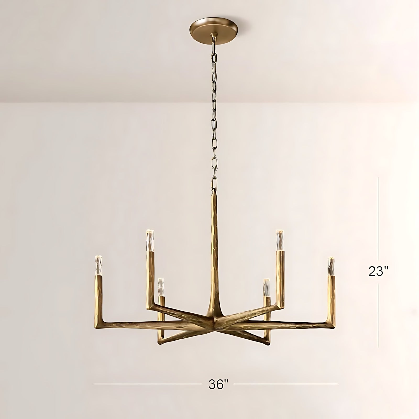 Thaddeus Round Chandelier 48'', Upscale Lighting Fixtures