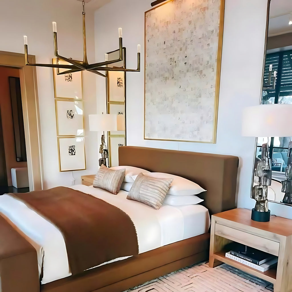 Thaddeus Round Chandelier 48'', Upscale Lighting Fixtures