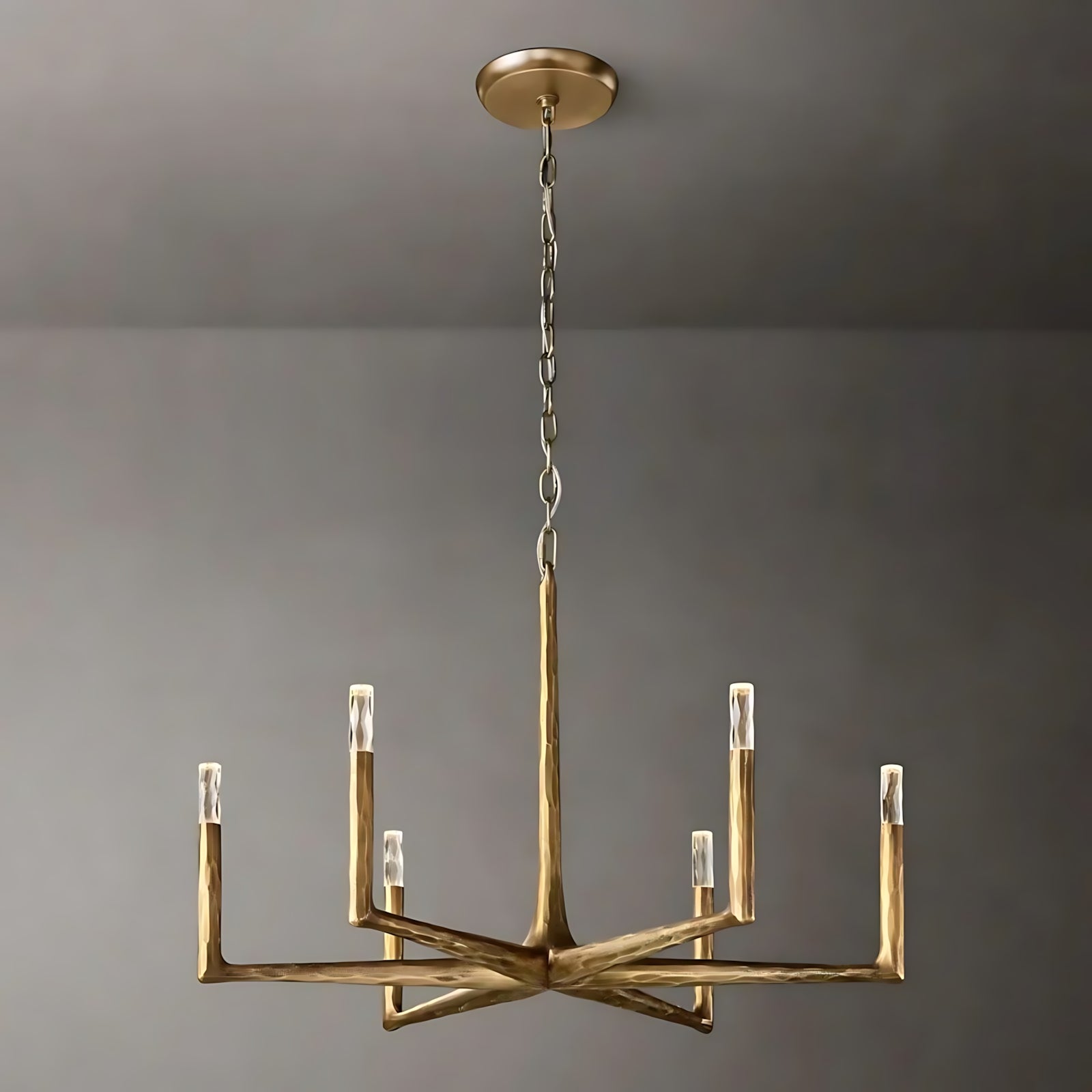 Thaddeus Round Chandelier 48'', Upscale Lighting Fixtures