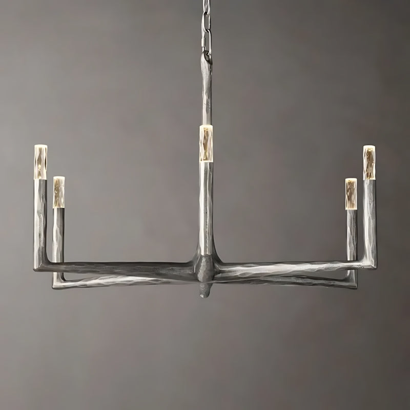 Thaddeus Round Chandelier 48'', Upscale Lighting Fixtures