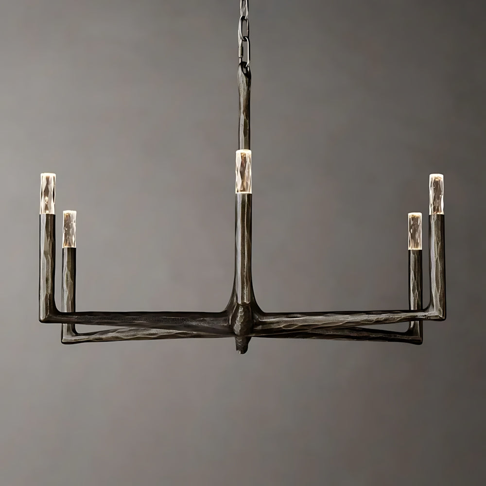 Thaddeus Round Chandelier 48'', Upscale Lighting Fixtures