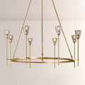 Torche Round Chandelier 46"
