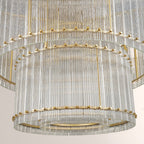 Mara Two-Tier Luxury Round Chandelier 37''