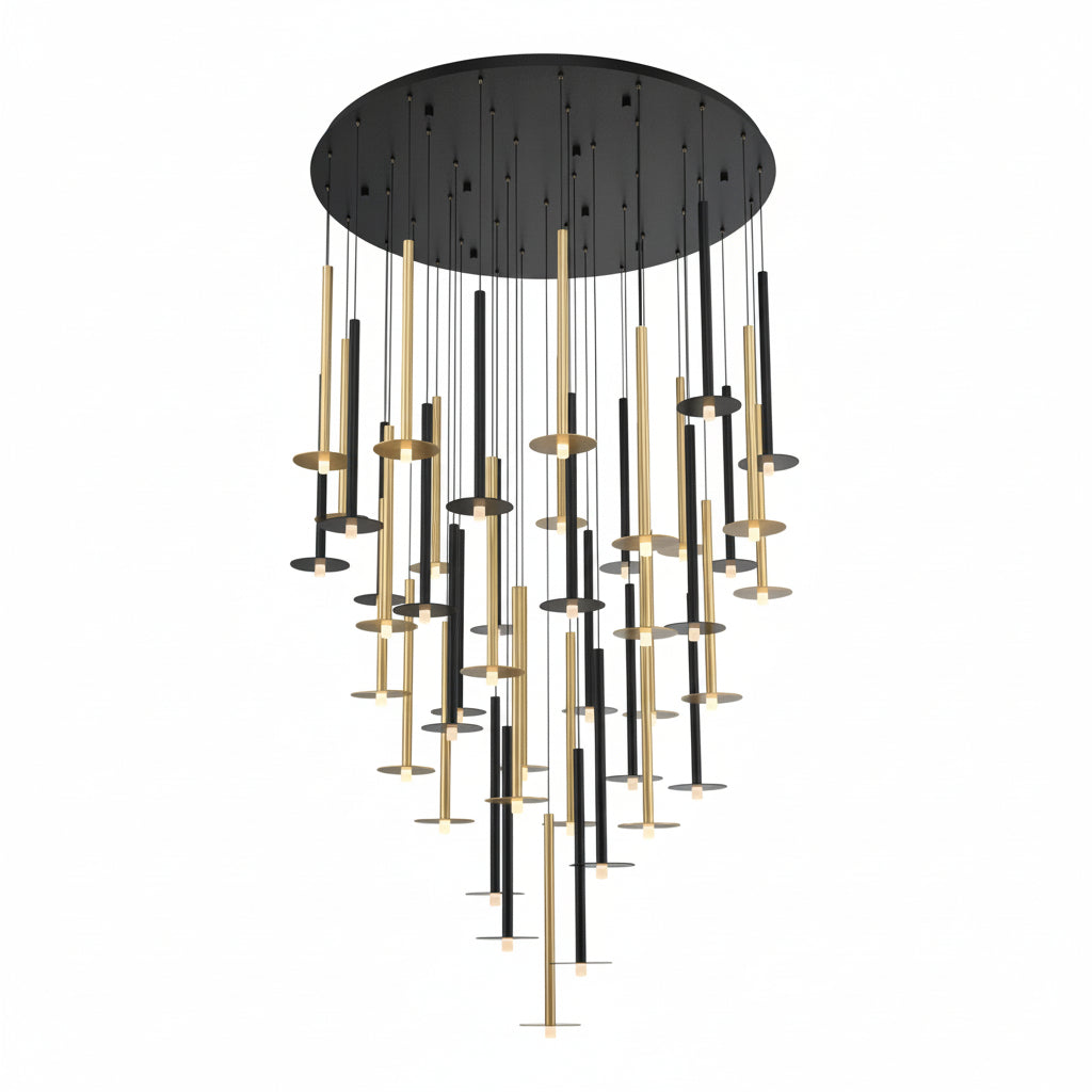 Piatto Round LED Chandelier