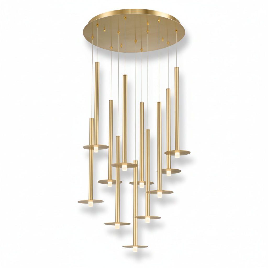 Piatto Round LED Chandelier