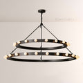 Vitara Round Two Tiered Chandelier