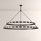 Vitara Round Two Tiered Chandelier