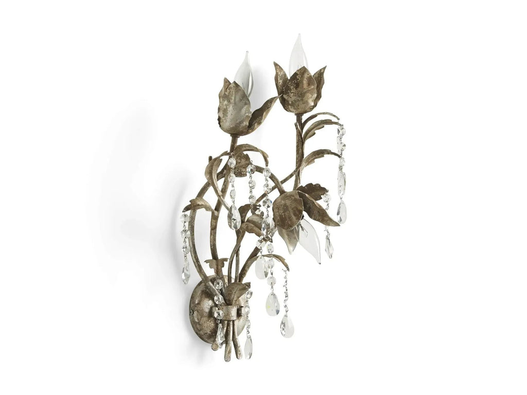 Kalie Crystal 3 Lights Wall Sconce