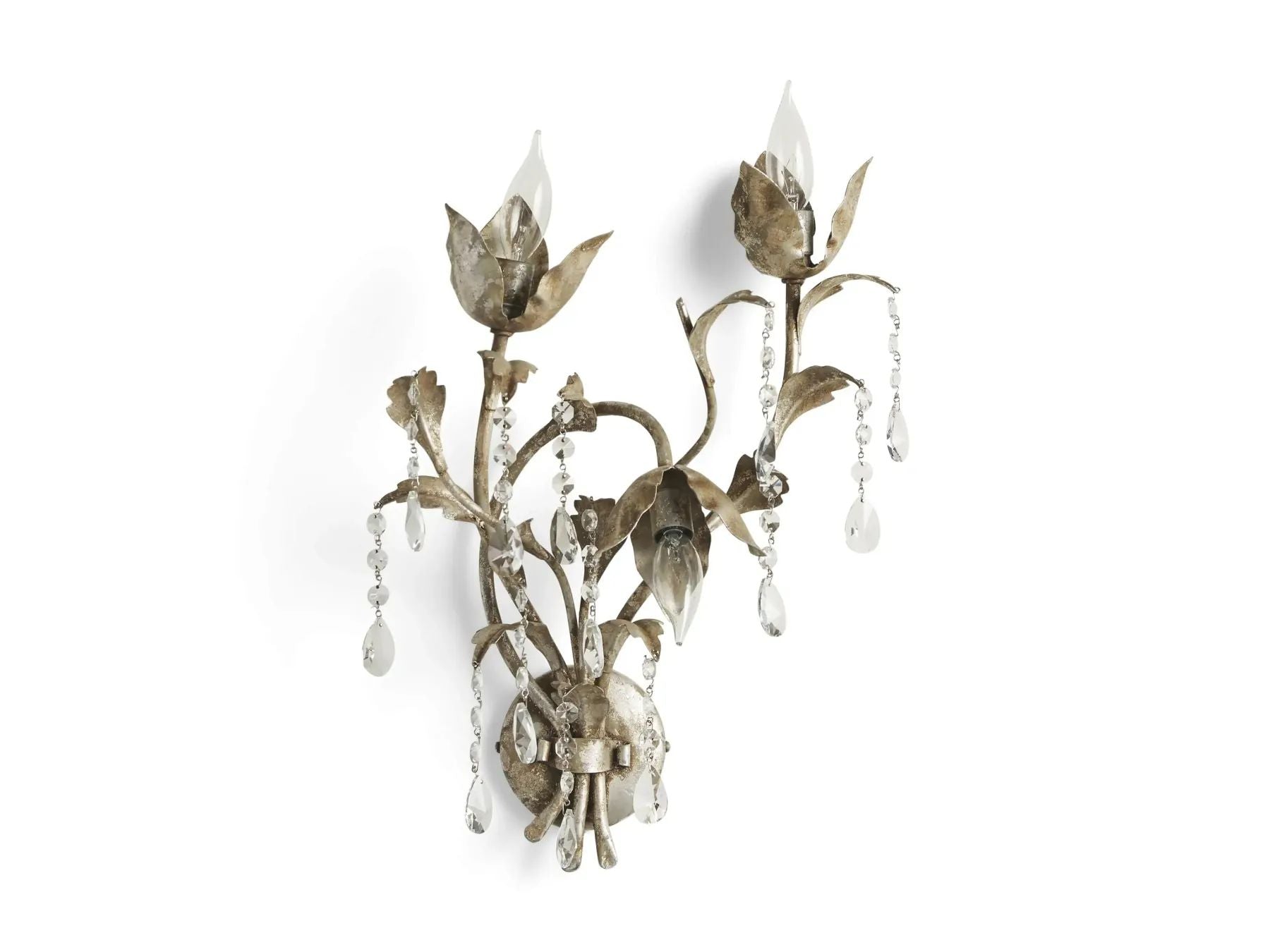 Kalie Crystal 3 Lights Wall Sconce