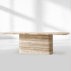 Vitolor Carved Rectangular Dining Table
