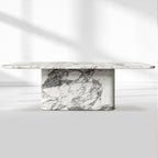 Vitolor Carved Rectangular Dining Table