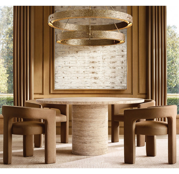 Vitolor Carved Round Dining Table