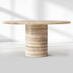 Vitolor Carved Round Dining Table