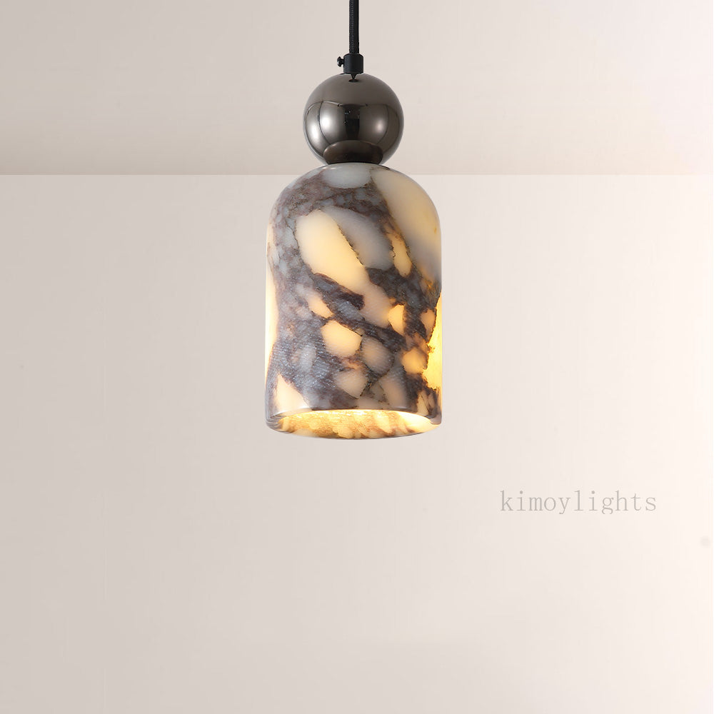 Vitrella Bell-Shaped Marble Pendant