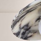 Vitrella Black & White Marble-Effect Pendant(1/2/3-Head)