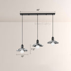 Vitrella Black & White Marble-Effect Pendant(1/2/3-Head)